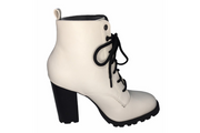 Women's Fashion Ankle Boots  Chunky High Heel Booties